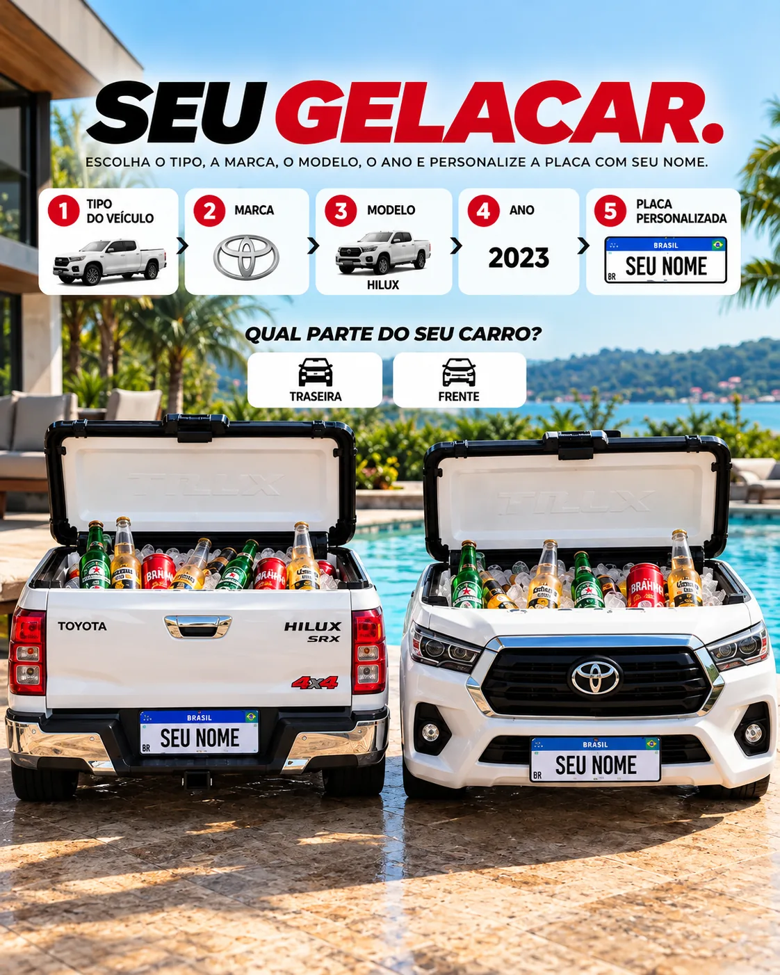 GelaCar – Cooler dos Apaixonados por Carros & Churrasco